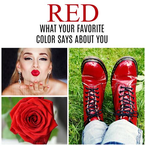 RED - What Your Favorite Color Says About You