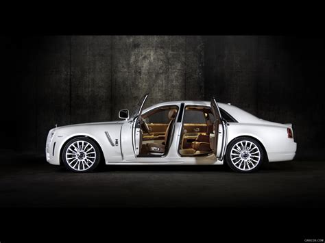 Mansory Rolls Royce Ghost White Side Caricos
