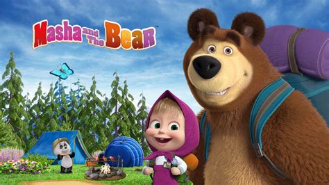 انیمیشن ماشا و خرسه Masha And Bear داستان ماجراجویی یک دختر شجاع