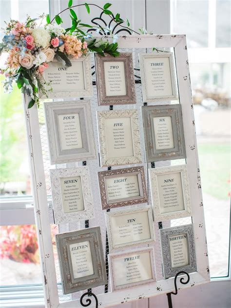 Table Numbers Wedding