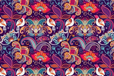 Colorful Seamless Pattern Graphics Creative Market