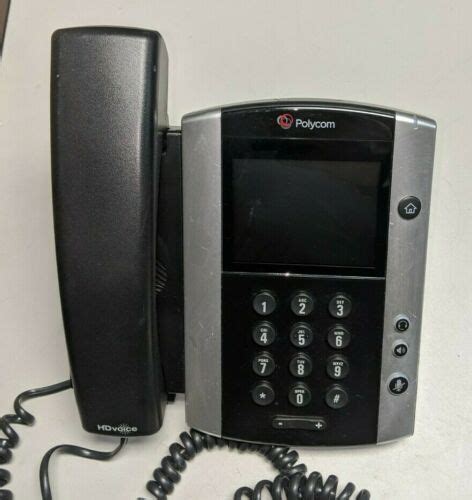 Polycom Ip Phone Vvx 501 Poe Handset Palm Industrial