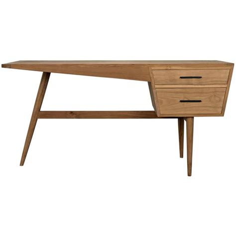 Jetson Desk Wood Office Desk Furniture Design Mid Century Modern Desk