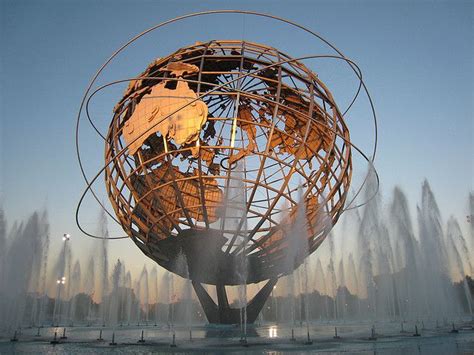 Unisphere In Flushing Meadows Queens Ny 41 Fountains Queens Nyc World
