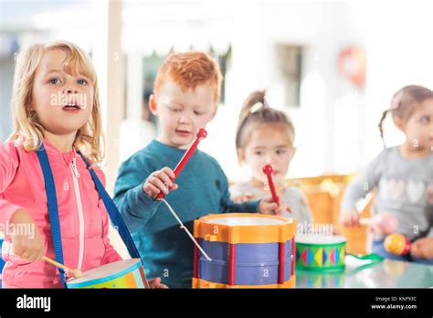 Children Playing Musical Instruments Hi Res Stock Photography And