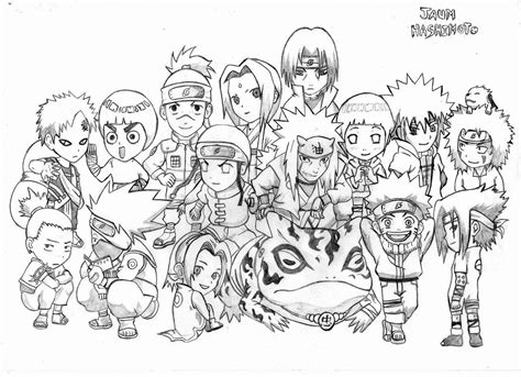chibi naruto coloring pages coloring pages   ages