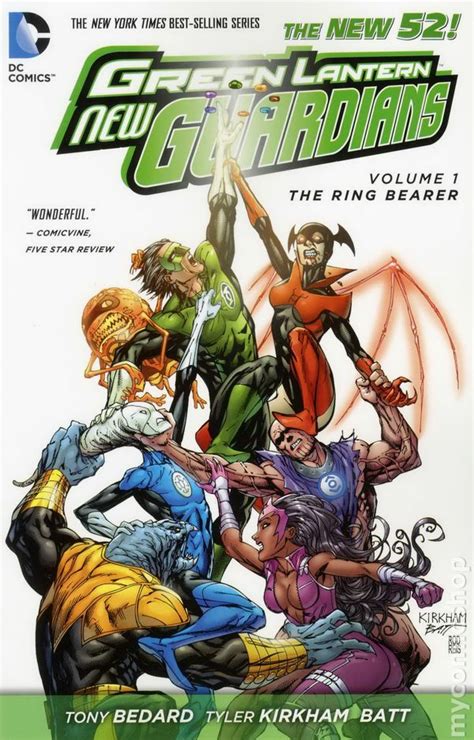 Green Lantern New Guardians Tpb 2013 2015 Dc The New 52 Comic Books