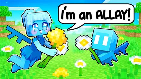 Playing As A Helpful Crystal Allay In Minecraft Minecraft Videos