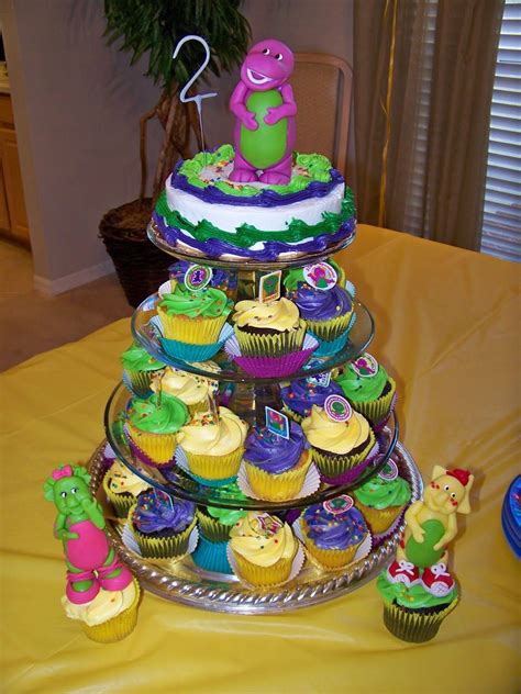 News From The Neelys Barney Birthday Kids Themed Birthday Parties
