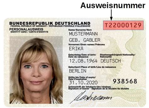 Hier Steht Die Ausweisnummer Beim Neuen Personalausweis