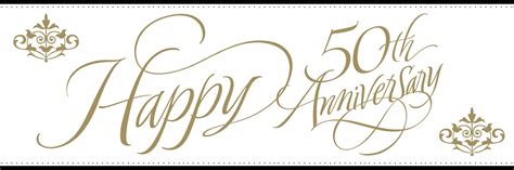 Happy 50th Anniversary Clipart 20 Free Cliparts Download Images On