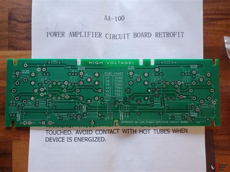 One Remaining Heathkit Aa 100 Power Amplifier Pcb Replacement Kit