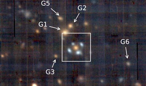 Astronomers Discover A New ‘einstein Cross — A Cosmic Mirage Space