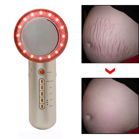 6 In 1 Ultrasound Cavitation Ems Body Slimming Massager Weight Loss Anti Cellulite Fat Burner