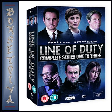Line Of Duty Complete Series 1 2 And 3 Brand New Dvd Boxset Ebay