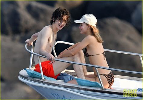 Timothee Chalamet And Lily Rose Depp Flaunt Pda Share Steamy Kiss In