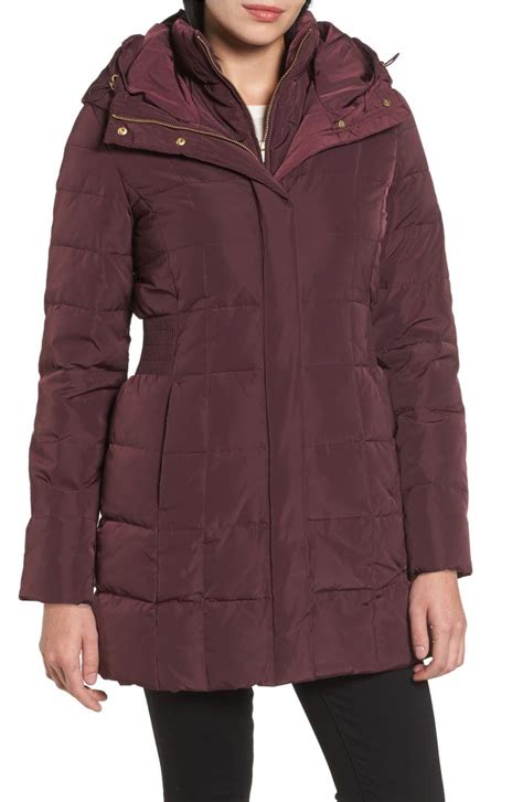 Cole Haan Hooded Down And Feather Jacket Nordstrom