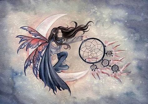 Fairy Art By Janna Prosvirina Dreamcatcher Fairy Myth Mythical Mystical