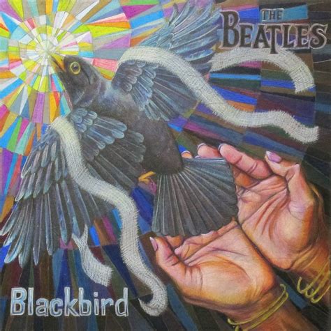 The Beatles Blackbird Cd Cover By Lindseyayres On Deviantart