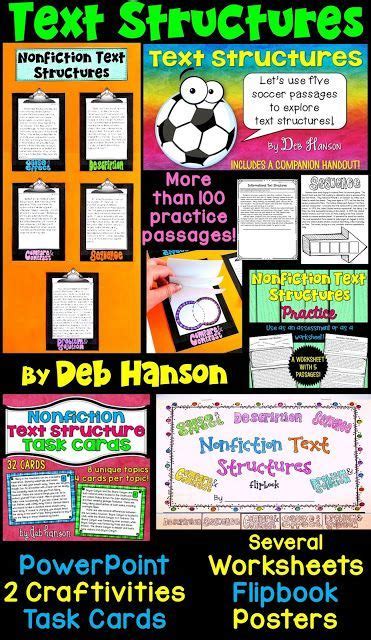 Text Structures A Lesson For Upper Elementary Students Text