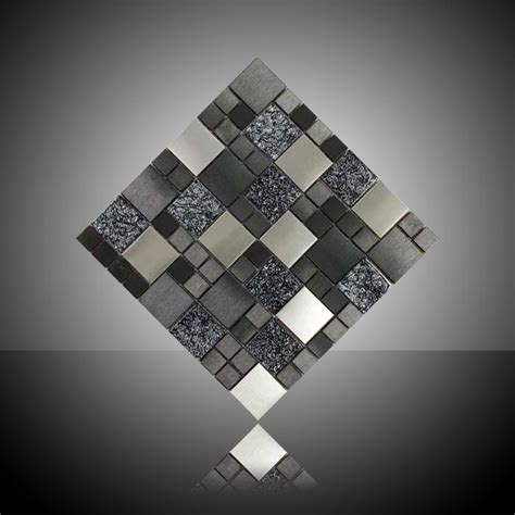 Mosaic tiles can be easily fitted on flat or curved surfaces. G30031 Metalic Modular Mosaic The metalic modular mosaic ...