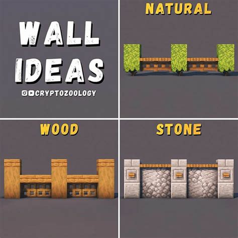 16 Amazing Minecraft Wall Design Ideas Moms Got The Stuff