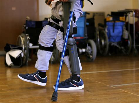 Paralyzed Man Walks Again With Bionic Suit