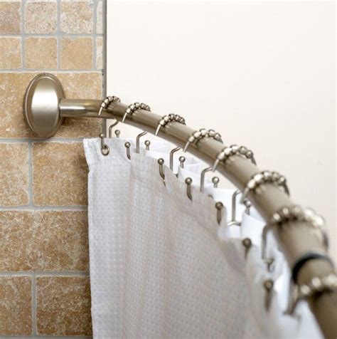 Curved Corner Shower Curtain Rod Cool Shower Curtains