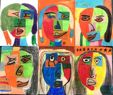 Cubism And Pablo Picasso Picasso Art Kids Art Projects Art Projects