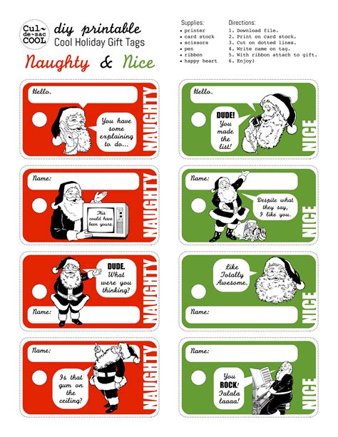 Free Printable Funny Christmas Labels Printable Templates