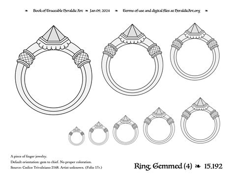 Ring Traceable Heraldic Art