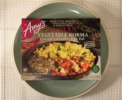 The indian frozen foods market reached a value of inr 105.6 billion in 2020. Amy's Indian Vegetable Korma (Curried Veggies with Dal ...