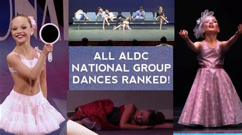 All Aldc National Group Dances Ranked Dance Moms Youtube