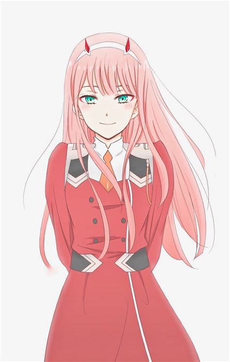 Zero Two Kawaii Anime Girl Anime Character Drawing Cute Anime
