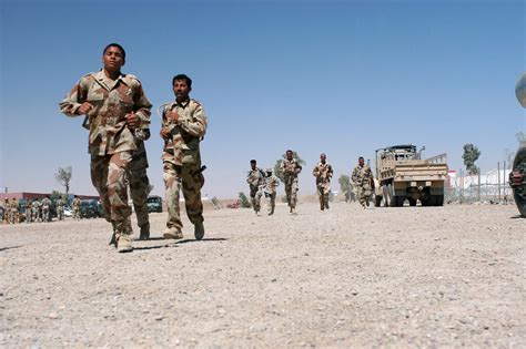A Group Of Commando Recruits With The 60th Iraqi Civil Defense Corps