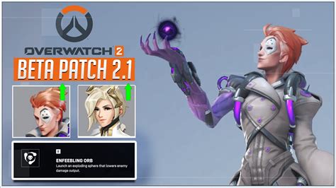 Moira Has A New Ability Necrotic Orb Overwatch 2 Beta 2 1 Patch Youtube
