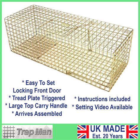 Live Capture Humane Rabbit Traps From The Trap Man Uk Suppliers Of