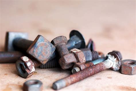 Start by rocking the bolt by tightening then loosing, this may be all you need to break through the rust. How to Remove a Stubborn Nut/Bolt | Nut bolt, How to ...