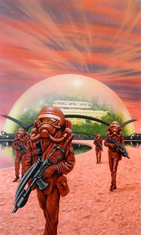 Sci Fi Artwork By Jim Burns In 2019 70s Sci Fi Art Sci Fi Art