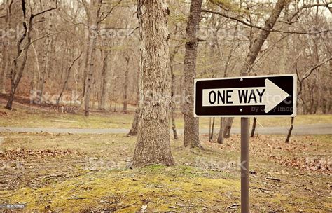 One Way Stock Photo Download Image Now Arrow Symbol Concepts