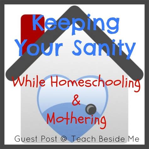 Keeping Your Sanity While Homeschooling And Mothering Preschool Education