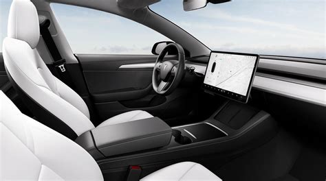 Tesla China Model 3 Gets New Model Y Style Interior With Heated