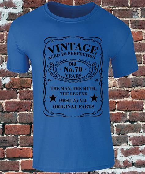 Vintage 70 Years Old T Shirt 70th Birthday T Shirt 70 Etsy