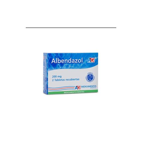 Albendazol Genfar 200 Mg 2 Tabletas