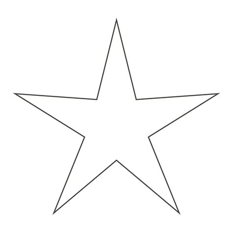 10 Inch Star Template