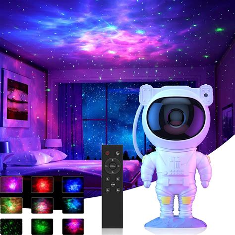 Astronaut Galaxy Night Light Led Projector Lighting4home