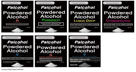 Powdered Alcohol Lehrman Beverage Law