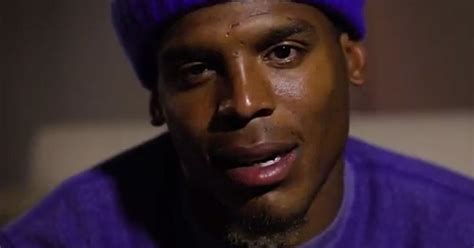 Nfl Star Cameron Newton Shares Apology Video After Sexist Comment