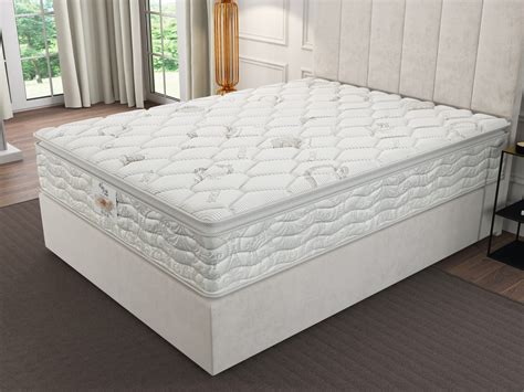 Brentwood home gel hd foam mattress with bamboo at the top, there is a lavish and soft memory foam pillow top. Bamboo Pillow -Top Mattress | Mattressshop.ie