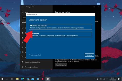 Cómo Reinstalar Windows 10 Sin Perder Nuestros Datos Y Archivos